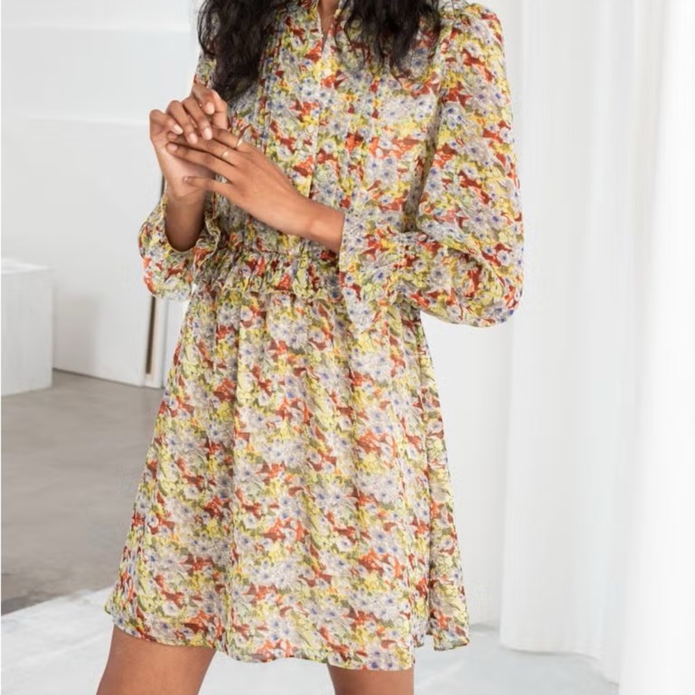 & Other Stories Floral Dress